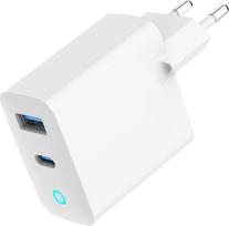 ikrovikliai type 2 - CHARGER USB 65W 2PORT/TA-UC-PDQC65L-W-01 GEMBIRD - 2 nuotrauka