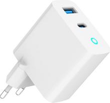 ikrovikliai type 2 - CHARGER USB 65W 2PORT/TA-UC-PDQC65L-W-01 GEMBIRD - 6 nuotrauka