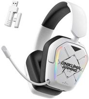 gaming ausines - ONIKUMA BT883 Juodos (White) - 1 nuotrauka