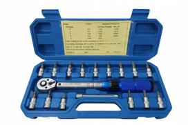 Falon Tech Dinamometrinis raktas 1/4" 2-24 Nm, 16 vnt.