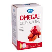 LYSI OMEGA-3 + GLUCOSAMINE + CHONDROITINE, 60 tablečių, 30 kapsulių