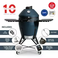 kamado bono evo - KAMADO BONO EVO MEDIA 22" 56 cm Mėlyna matinė (Matte Blue) - 1 nuotrauka