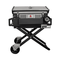 KAMADO GRILIS 139x57x100 cm su ketaus grotelėmis