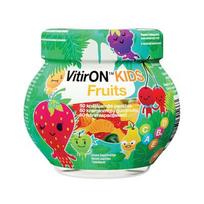 vitiron - VITIRON KIDS FRUITS, 50 kramtomųjų guminukų - 3 nuotrauka