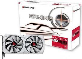 radeon rx580 - BIOSTAR Radeon RX 580 8GB White D5 - 1 nuotrauka