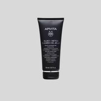 Apivita Black Detox valomoji veido želė 150ml
