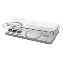 magsafe deklas - Dėklas Spigen Ultra Hybrid Mag Magsafe Galaxy S26 Ultra clear/baltas - 10 nuotrauka