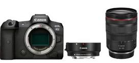 Canon EOS R5   RF 24-105mm f/4L IS USM   Mount Adapter EF-EOS R Black