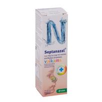  SEPTANAZAL, 0,5 mg/50 mg/ml, nosies purškalas (tirpalas), vaikams, 10 ml