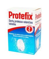 Protefix valomosios dantų protezų tabletės, N66