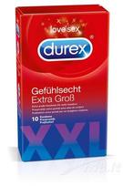 Durex prezervatyvai Extra XXL, 10 vnt.