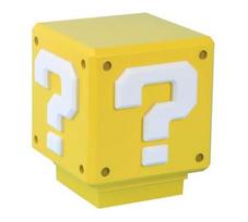 mini sviestuvai - NINTENDO SUPER MARIO MINI QUESTION lempa 8cm - 1 nuotrauka