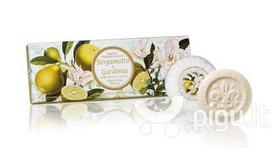 Bergamotės ir gardenijos kvapo muilas Saponificio Artigianale Fiorentino , 3x100 g