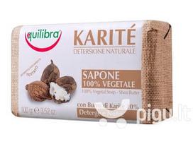 Muilas su Shea sviestu Equilibra Karite Naturale 100% Vegetal 100 g