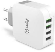 BUITINIS KROVIKLIS TURBO 4 USB 4.8A CELLY