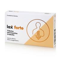 LAXFORTE, vidurius laisvinančios žvakutės, suaugusiems, 6 žvakutės