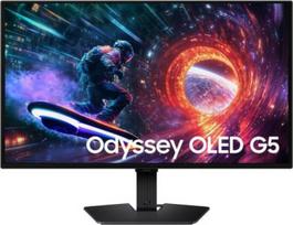monitorius 27 - Samsung Odyssey G5 LS27FG500SUXEN 27", QHD, 180Hz - 1 nuotrauka