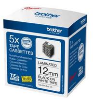 Brother TZE231M5 | Black on white | Laminated tape | 1.2 cm x 8 m
