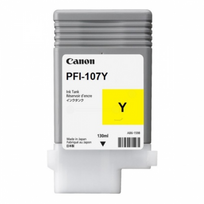 Canon PFI-107Y (6708B001) Rašalinė kasetė, Geltona