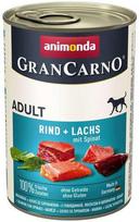 Šlapias šunų maistas Animonda GranCarno Salmon & Spinach, 0.4 kg