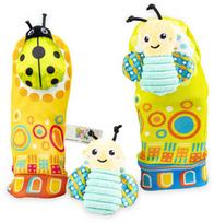 BALIBAZOO Kojinių ir barškučio rinkinys „Pieva“ BB 82624