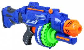automatin ginkla - Blaze Storm šautuvas 2in1 pistoletas Mėlynas (Blue) - 6 nuotrauka