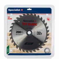 pjovimo diskas specialist - Pjovimo diskas medienai Specialist Wood; 200x1,4x30/20/16 mm; Z32 - 1 nuotrauka