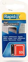 plastikines juostos - Kabės Rapid 40109503, 11.4x8 mm, tipas 53, 1080 vnt. - 1 nuotrauka