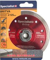 diska pjovimo -  Britva 125x1,2x22 mm - 1 nuotrauka
