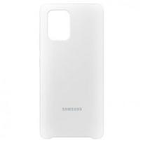 Dėkliukas SAMSUNG Galaxy S10 Lite (2020), nugarėlė, silikoninis, baltas