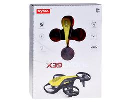 zaislai dronas - Syma mini dronas X39 keturių ašių 2 greičių  2.4GHz (Juodas/Black) - 2 nuotrauka