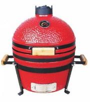 KAMADO MINI E-16M BBQ Raudona (Red)