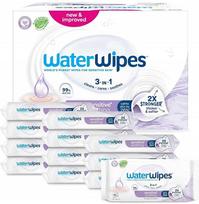 Water Wipes Sensitive+ raminančios drėgnos servetėlės su levandomis, 12 x 60 vnt.