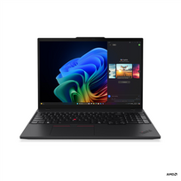 Lenovo ThinkPad T16 Gen 4, Ryzen AI 7 PRO 350, 32 GB, 1 TB, 16", AMD Radeon 860M, Juodas (Black)