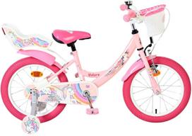 vaikiskas dviratis su ratukais - Vaikiškas dviratis Volare Unicorn 16", rožinis (Pink) - 2 nuotrauka