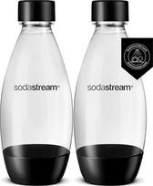 SodaStream DWS Fuse, juodas (Black), 2 vnt, 0,5 l
