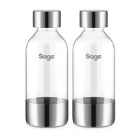 Sage the InFizz, 0,6 L, 2 vnt. Butelių rinkinys gazuotų gėrimų gaminimo aparatui SCA002BSS