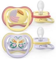philips rinkinis - Philips Avent Ultra Air 0-6 mėn. čiulptukas, 2 vnt., SCF087/04 - 1 nuotrauka