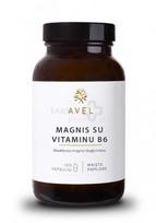 AVEL Magnio Bisglicinatas su vitaminu B6, 120 kapsulių
