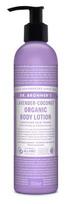 DR.BRONNER'S ekologiškas kūno losjonas LAVENDER-COCONUT, 240 ml