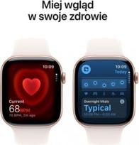 l cell - Apple Watch Series 11 GPS + Cellular 46mm Rožinis Auksas (Rose Gold) su Šviesiai Melsvu Sportiniu Dirželiu (Light Blush) - M/L - 2 nuotrauka