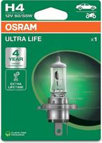h4 lemputes - Osram H4 64193ULT-01B 60/ 55W 12V P43T BLI1DK UNV2BOX ULTRA LIFE - 1 nuotrauka