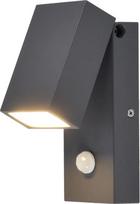 Sieninis lauko šviestuvas Tope Seto, 5W, LED, IP65, antracito, 9.5 cm x 15.5 cm