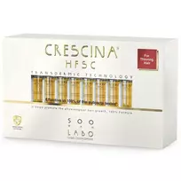 Labo Crescina Transdermic HFSC 500 plaukų ampulės, 20 vnt. 3,5 ml