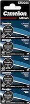 Camelion Lithium Button celles 3V (CR2025), 5-pack