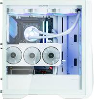 zalman korpusas - Kompiuterio korpusas Zalman Z9 Iceberg MS, skaidri/balta - 7 nuotrauka