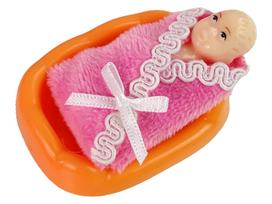 ilgos sukneles - Leantoys Nėščia lėlė su ilgais plaukais - 5 nuotrauka