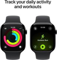 apple watch 11 46mm - Apple Watch Series 11 GPS 46mm Jet Black (Juodas) Aluminium Case with Black Sport Band - M/L - 3 nuotrauka