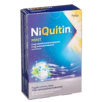  NIQUITIN MINT, 2 mg, vaistinė kramtomoji guma, N30 