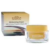 DSM, drėkinamasis kremas su pienu, medumi, propoliu ir bičių pieneliu, 50 ml, DSM122
